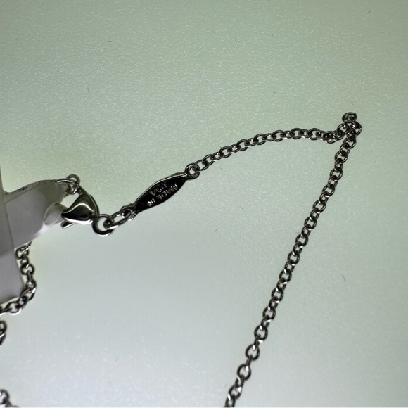 JACQUIE AICHE 14K 7 DIAMOND FINGER BRACELET HAND CHAIN WHITE GOLD - Picture 5 of 16